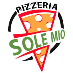 Pizzeria Sole Mio logo.